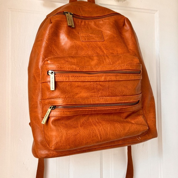 bdg tapestry stripe mini backpack Navy – Rylee + Cru JanSport Cool Student Backpack, limittwo friendly matte coating Lined Condition:Pre-loved